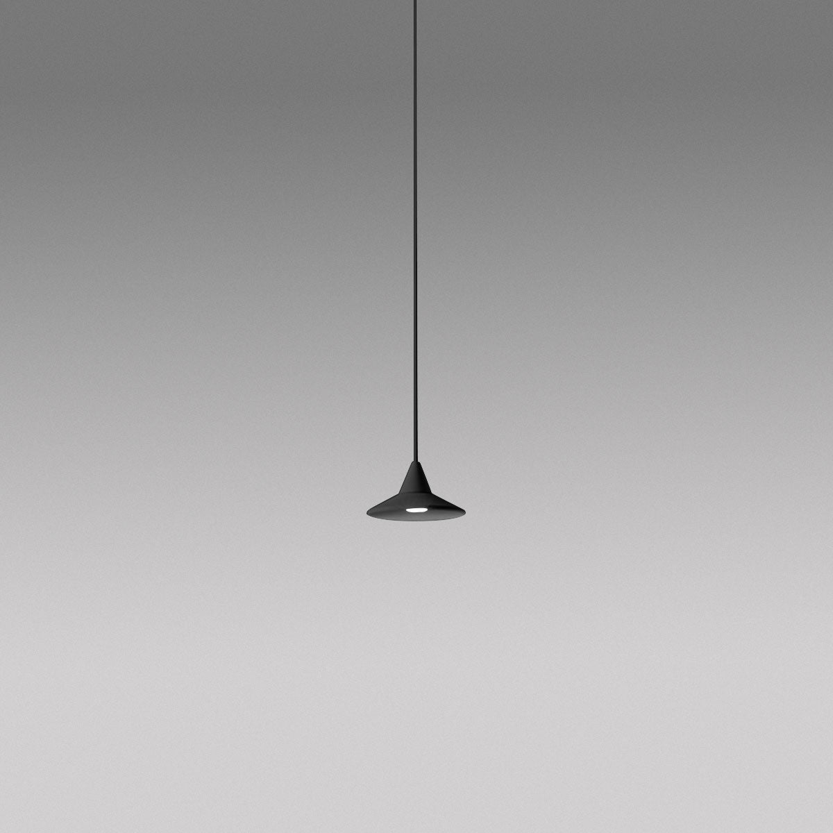GEALUCE Sospensione con montatura in alluminio bianco-nero satinato LED HELENA GEALUCE Sospensione con montatura in alluminio bianco-nero satinato LED HELENA